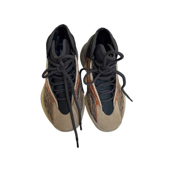 Adidas x Yeezy Quantum Flash Orange QNTM Basketball Shoes Lace Up EUC Men’s 5.5 - Picture 2 of 8